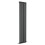 (1800x354mm Single Vertical) SIMPLE BATHROOMS Anthracite Oval Column Radiators 4