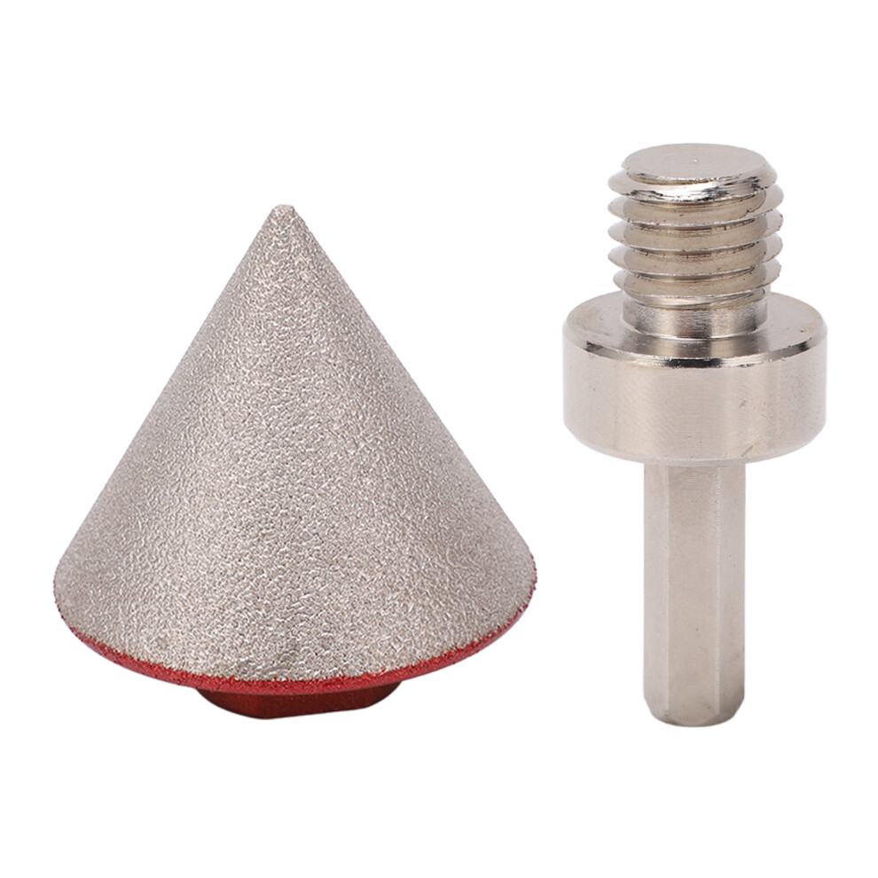 Diamond Beveling Bit 48Mm With Converter 60 Cone Chamfering Tool For Marble 6931339720380