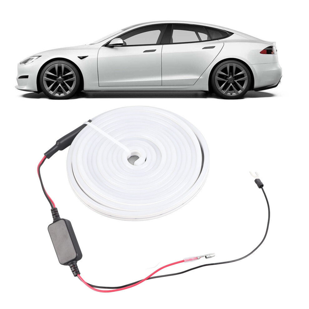 Led Trunk Surround Lighting Kit For Tesla Model S X 2012-2022, 270Cm White 7681339720444