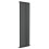 (1800x472mm Single Vertical) SIMPLE BATHROOMS Anthracite Oval Column Radiators 4