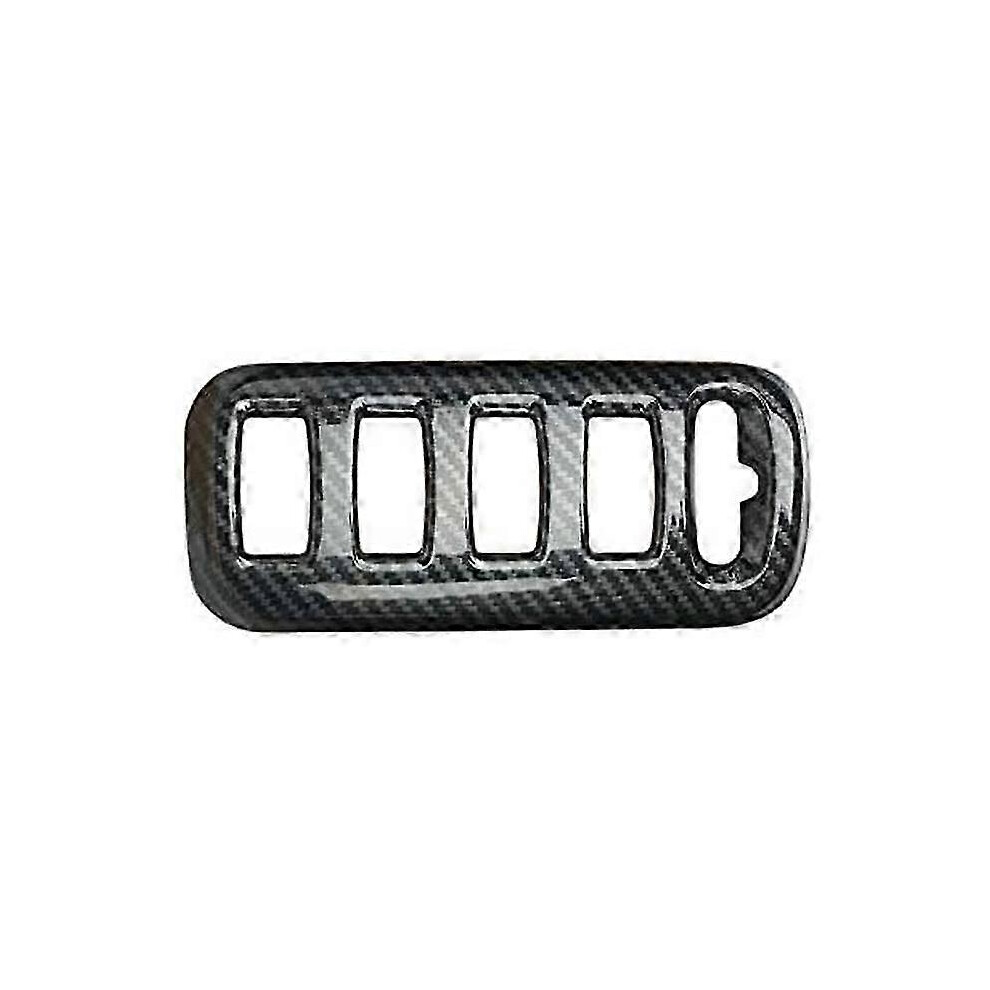 Car Carbon Fiber Headlight Adjustment Switch Cover Trim Decorative Frame for Smart 453 Fortwo 2015-image-OPC-PJJNCGR-NEW