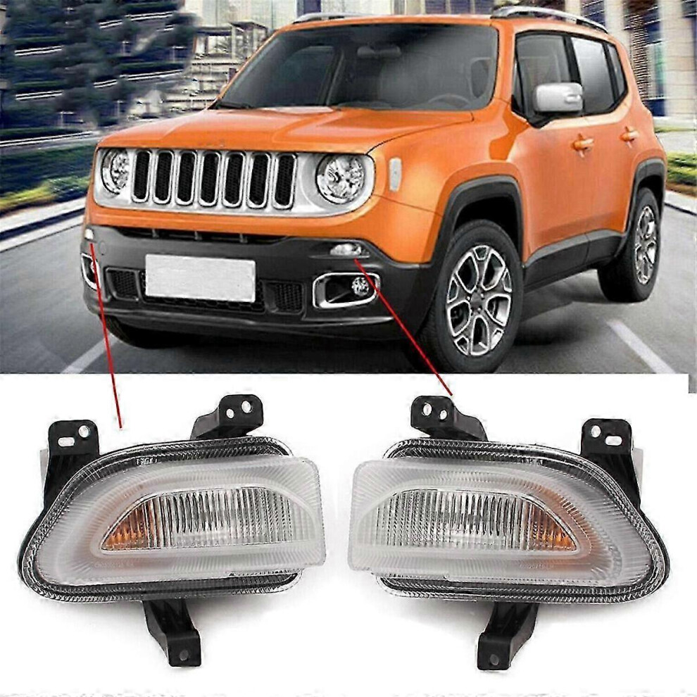 Automotive Daytime Running Lights Front Bar Lights Headlights for Liberty 68256431AA 68256432AA-image-OPC-PJJND9K-NEW