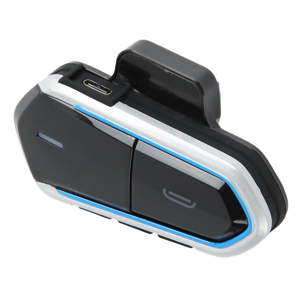 Waterproof Motorcycle Bluetooth Headset 450mAh, 10H Battery, Large Button