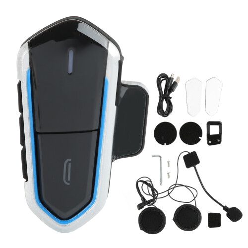 Waterproof Motorcycle Bluetooth Headset 450mAh, 10H Battery, Large Button 1