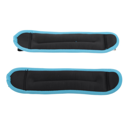 Adjustable 1.1lb Ankle Wrist Weights for Running Walking Strength Training Blue Black 2