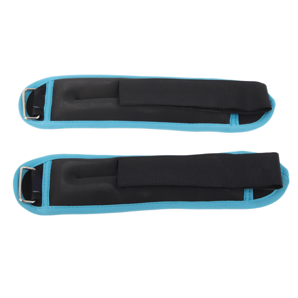 Adjustable 1.1lb Ankle Wrist Weights for Running Walking Strength Training Blue Black