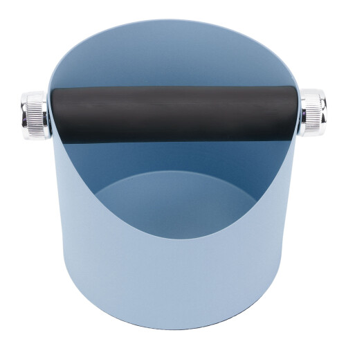 Kaffee Klopf-Schlacken-Eimer 13,5  12,3  15 cm Blau 1