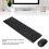 Wireless 2.4G Waterproof Keyboard Mouse Combo, 104 Keys, 1600dpi 5