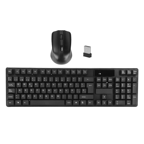 Wireless Keyboard Mouse Combo 2.4G Silent 1600dpi for Laptop 1