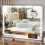 80x55cm Tabletop LED Lighted Hollywood Mirror Vanity Mirror USB Port 1
