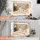 80x55cm Tabletop LED Lighted Hollywood Mirror Vanity Mirror USB Port 5