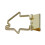 Dovetail Binder Clips 15 Stück Langgriff Eisen Gold 7