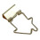 Dovetail Binder Clips 15 Stück Langgriff Eisen Gold 8