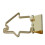 Dovetail Binder Clips 15 Stück Langgriff Eisen Gold 13