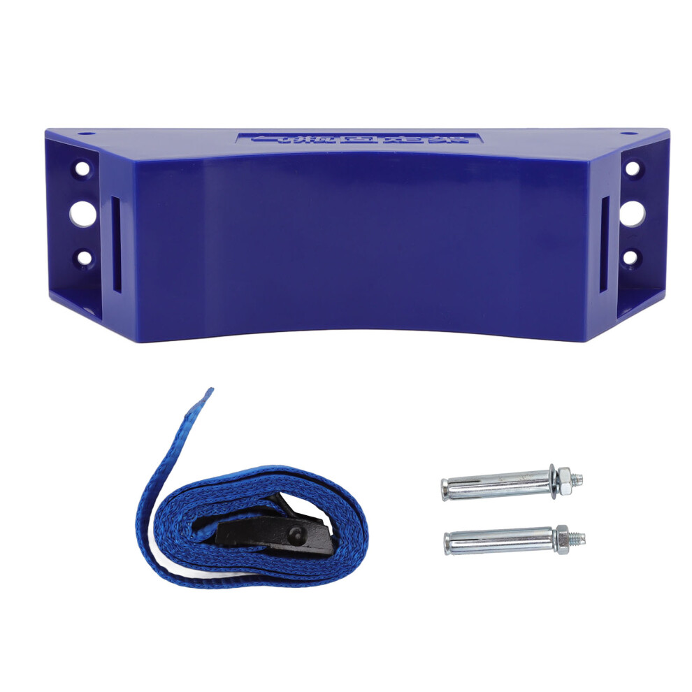 Blue Plastic Gas Cylinder Holder Wall Mount Fixed Bracket With Expansion Screw 6901339744051