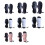 Skihandschuhe 30  10,5 cm Schwarz Polyester PU winddicht 9