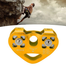Herzförmige Doppelrolle 30 kN Gold