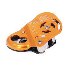 Aluminum Climbing Rope Grab Fall Protection 284g for Mountaineering