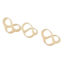 3 Stück Kunststoff-Finger-Orthesen für Fingergelenke von 4,9–5,6 cm