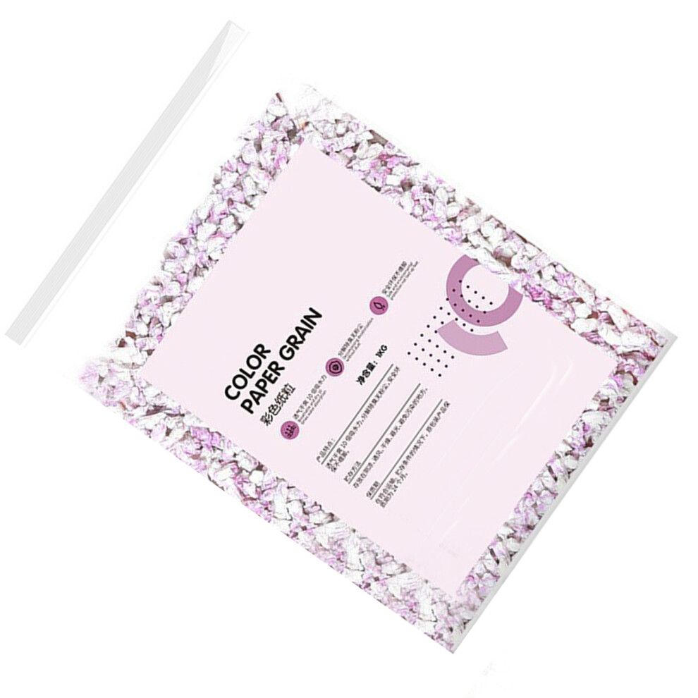 Colorful Hamster Paper Bedding 1kg Absorbent & Deodorant Grain