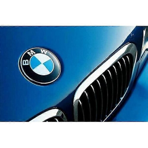 BMW-W Emblem Motorhuv Logotyp för 82MM 1