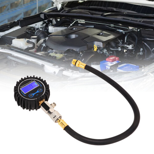 Digital Compression Tester Kit with LCD Gauge for Gasoline Engines