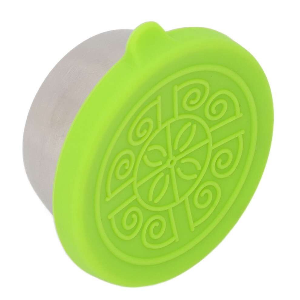 Green Lid 50ml Stainless Steel Essential Oil & Dressing Storage Jar