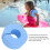 Environmentally Friendly Blue EVA Swim Cuffs - 2 Pcs for Kids 10
