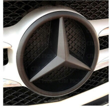 Mercedes mattamusta etusäleikkö tähtimerkin suojus A C Gla CLA ML CLS E-sarja mt