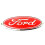 Rotes Ford-Heckklappenemblem für Mondeo 1