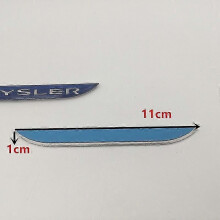 2025 1 Stück 3D 300C Auto Front Heck Kofferraum Kühlergrill Motorhaube Emblem Acryl Abzeichen Fahrzeug