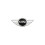 Mini Cooper Emblem Badge, Genuine Hood Ornament for Mini Cooper 1