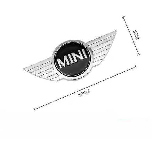 Mini Cooper Emblem Badge, Genuine Hood Ornament for Mini Cooper 1