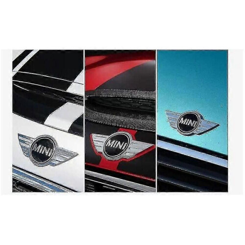 Mini Cooper Emblem Badge, Genuine Hood Ornament for Mini Cooper 2