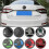 2 Stück Skoda Autoembleme 80 mm 90 mm 3