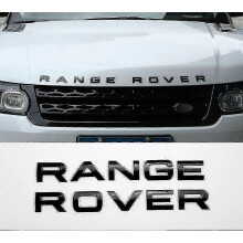 Voor Range Rover Vogue Sport en Evoque modellen Glanzende zwarte letters badge embleemset exterieur