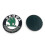 Emblema per auto 2 pezzi per modelli Skoda emblema da 80 mm per cofano e bagagliaio 2