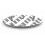 Ford Emblem Oval Blau/Chrom 145 x 60 mm Front-/Heck 4