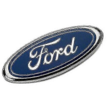 3 Pin Ford Oval Grill Badge Emblem - Blue 9 - Transit Mk6 Mk7 2006-2014 - MXBC