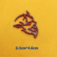 (H-16) 3D-metall Hellcat-billogotyp, dörrskärm, sidoklistermärken, emblemdekoration, bakre bagageutrymmesemblem