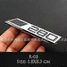(R-05) 1 st bilstyling metall 280 nummer Cupra emblem bricka grill grillklistermärken lämpliga f