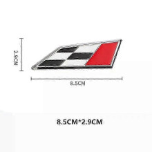 (R-04) 1 st bilstyling metall 280 nummer Cupra emblem bricka grill grillklistermärken lämpliga f