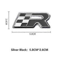 (R-02) 1 st bilstyling metall 280 nummer Cupra emblem bricka grill grillklistermärken lämpliga f