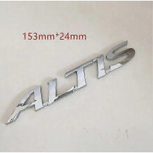 (ALTIS) 1 st 3D ABS vitz VVTI D4D HILUX HIACE bilbokstäver emblem bakre bagageutrymme dekaler emblem