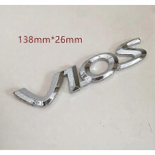 (VIOS) 1 st 3D ABS vitz VVTI D4D HILUX HIACE bilbokstäver emblem bakre bagageutrymmets dekaler emblem