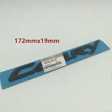 (svart CAMRY) 1 st 3D ABS vitz VVTI D4D HILUX HIACE bilbokstavsemblem bakre bagageutrymmesdekaler emblem
