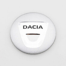 (56mm fälgdekal - silver) 4 st 56mm 60mm Dacia bil fälgcentrum navkapslar fälgrenoveringsskydd bildekoration