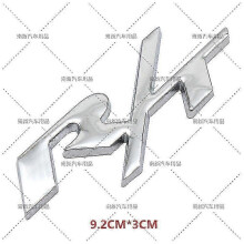 (T-04) Metall R/t Rt-logotyp emblembricka bilgrillklistermärken för Dodge Journey Charger Challenger