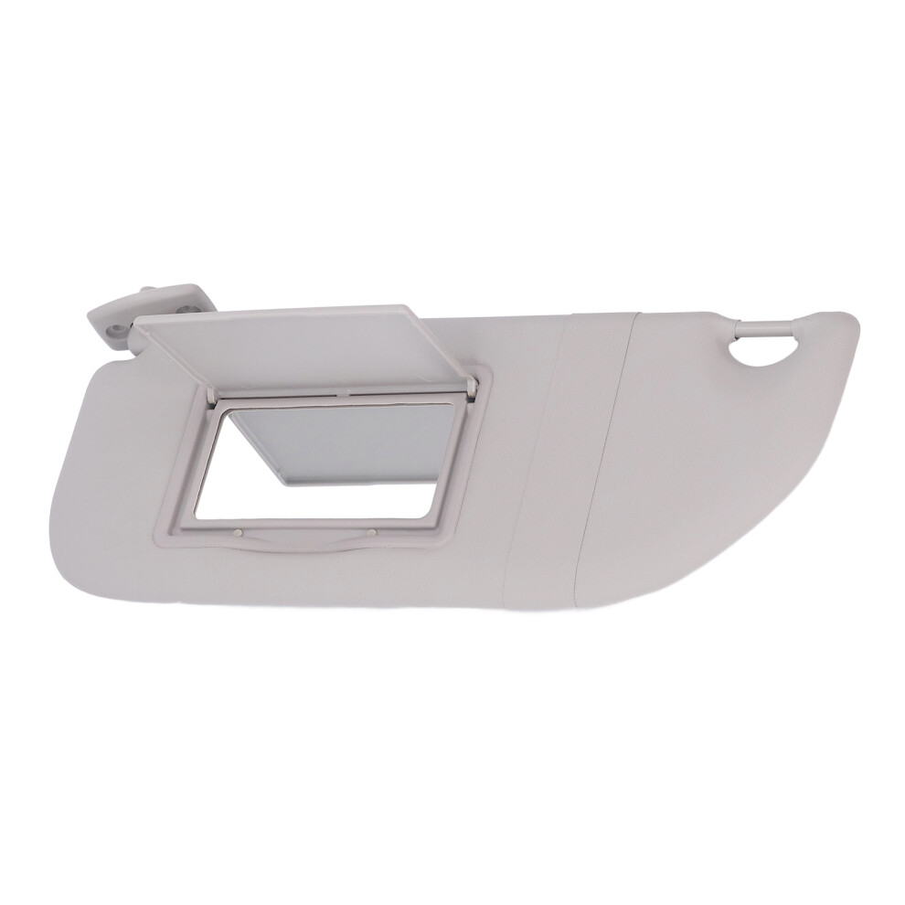 C3 Driver Side Sun Visor - Glare Guard With Flip Mirror Oem Fit Grey 9401339767984