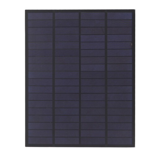 18V 5W Poly Mini-Solarmodul 17x22cm, Farbe: AS 1
